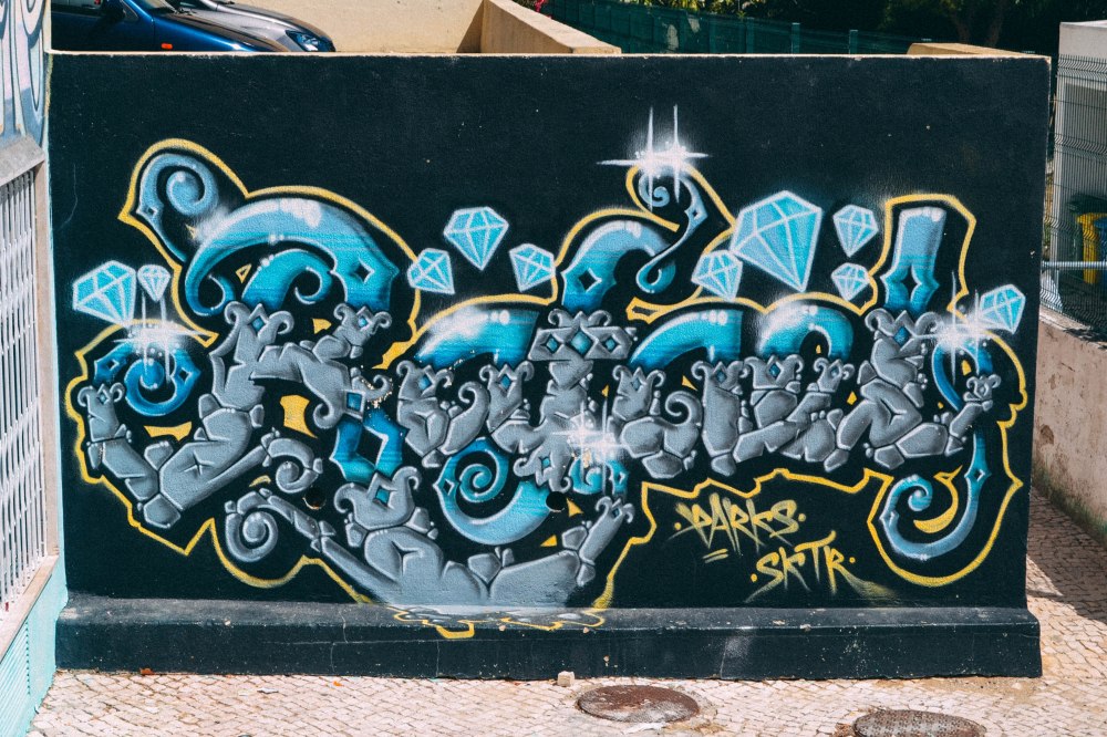 Street art, Graffiti, Bairro fim do mundo