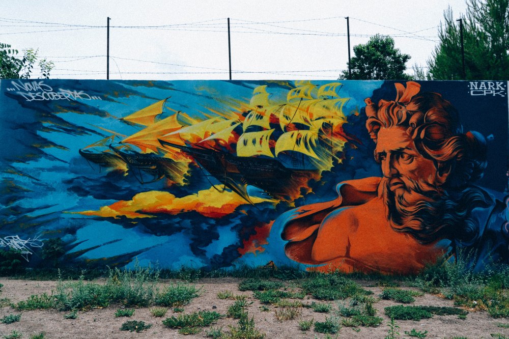 Amoreiras, Graffiti, Street art