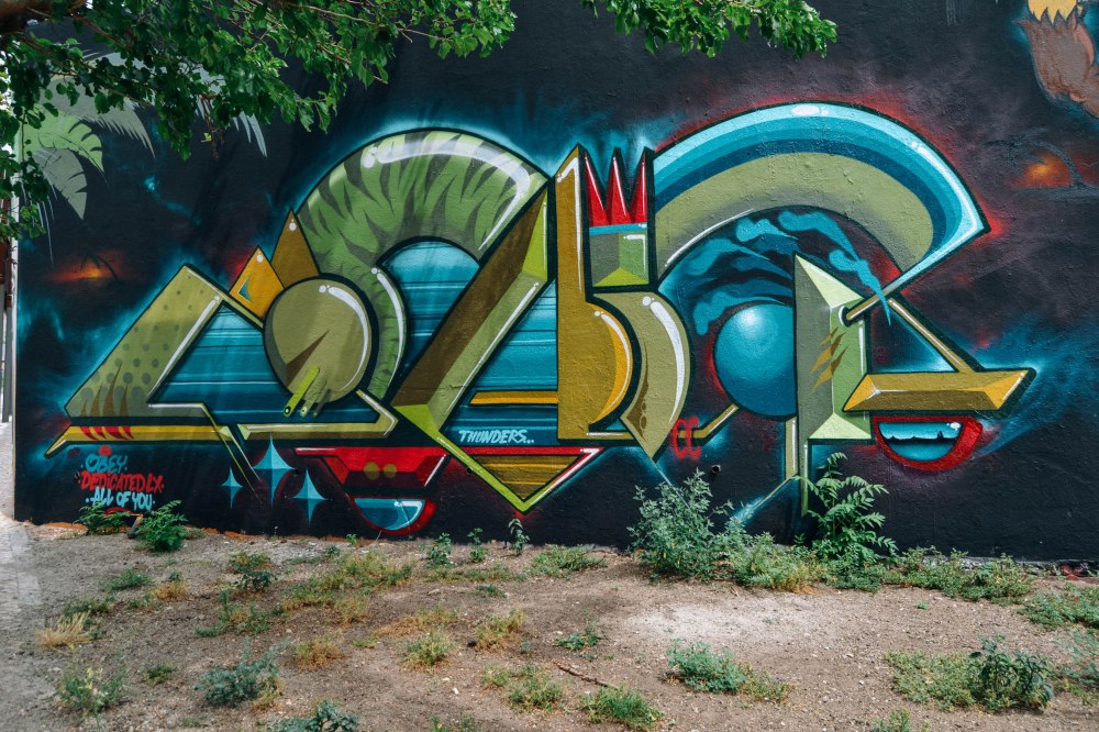 Amoreiras, Graffiti, Street art