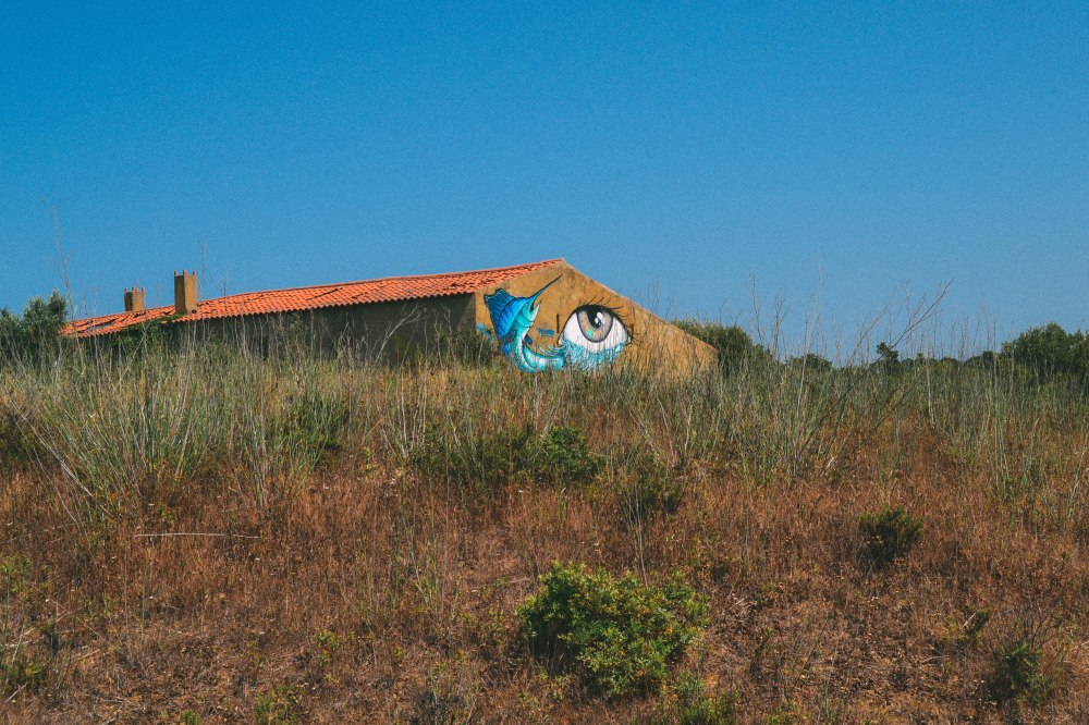 Graffiti, Street art, Vila Nova de Mil Fontes